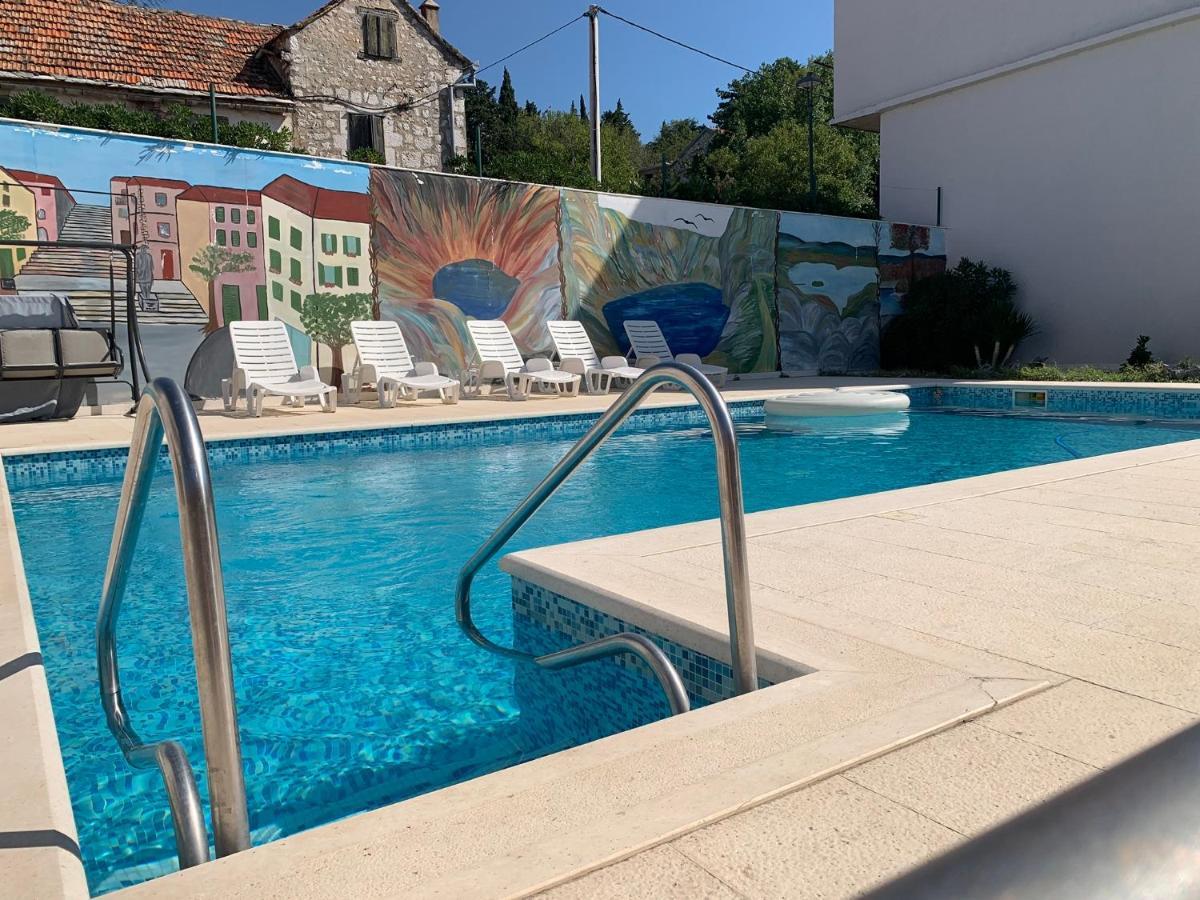 Imotski Blaue See Apartments Mit Pool Exterior foto